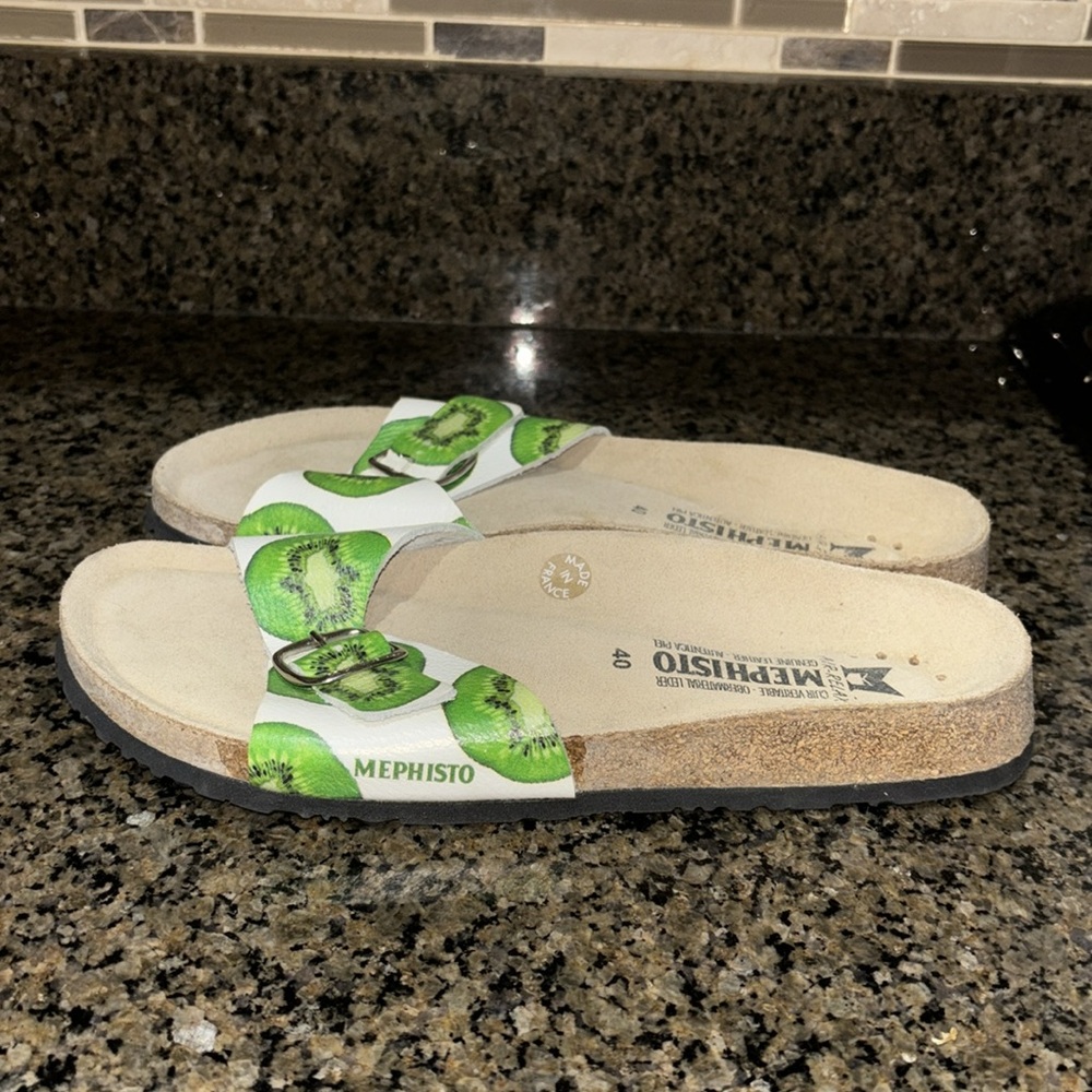 Mephisto leather comfort sandals NEW - Picture 3 of 8
